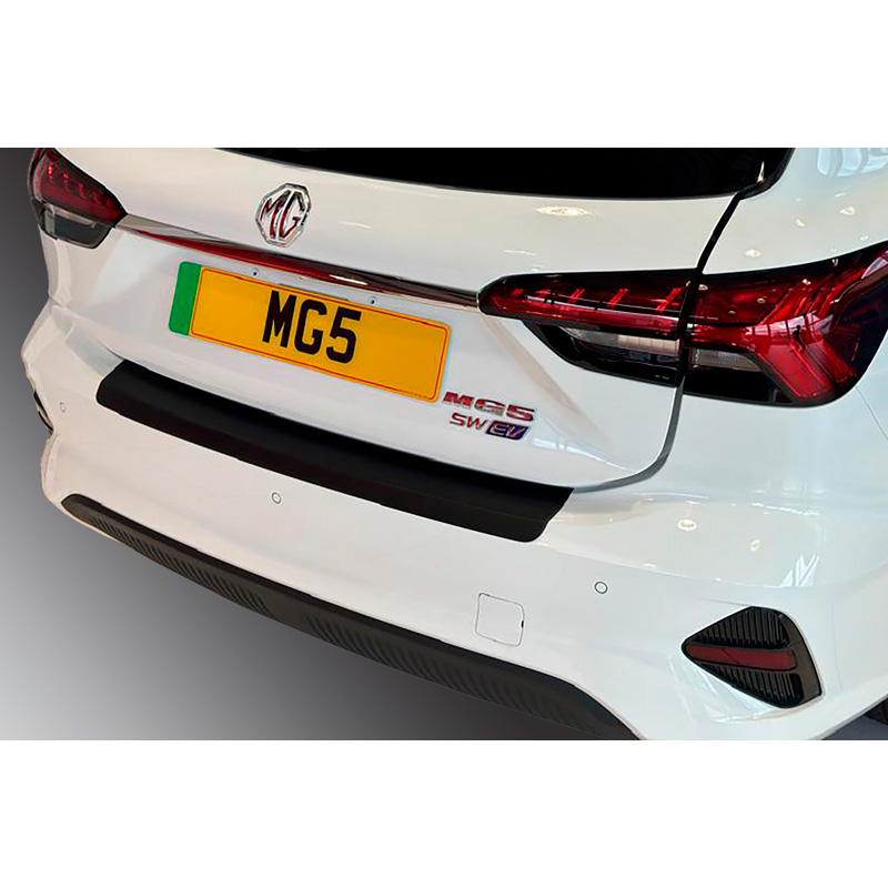 ABS Rear bumper protector  MG 5 SW EV Facelift 2023- Black