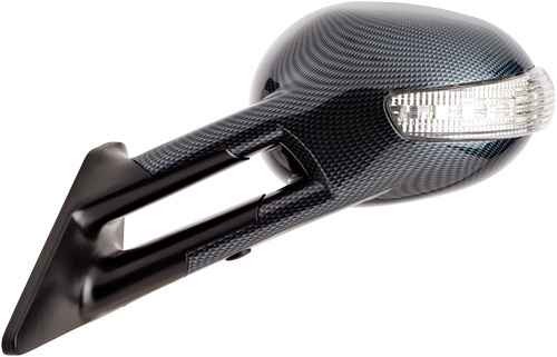 Power-Style 2 manueel Knipperlicht Carbon-Look