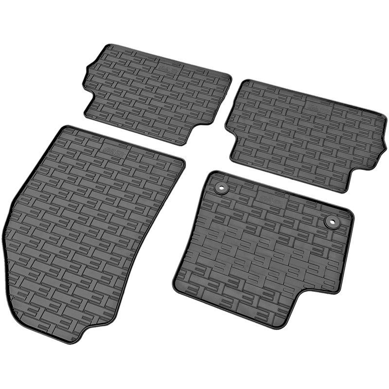 CIKCAR Rubber car mats set  Fiat Grande Panda EV 2025- (4-pieces + fixing system)