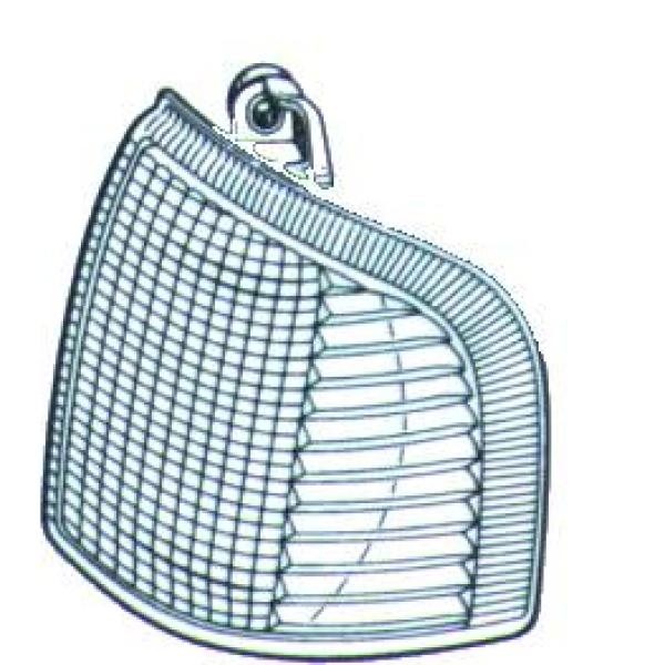 Knipperlicht links ESCORT 86-90 WIT