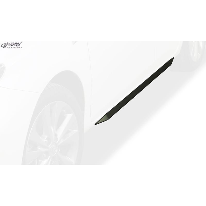 Side skirts 'Slim'  Toyota Auris E180 2012-2015 (ABS glossy black)