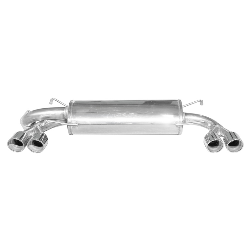 100% Inox Double Sport Exhaust  Subaru Impreza 4WD 2.5T WRX STI 08MY 300hp 2008- 2x80mm X-Race