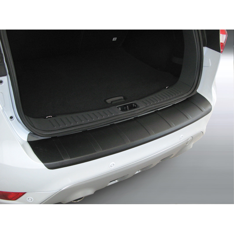 ABS Rear bumper protector  Ford Kuga MK1 2008-2013 Black 'Ribbed'
