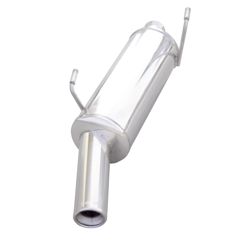 100% Inox Sport Exhaust  Peugeot 206 1.4 (75HP) 2001- 80mm