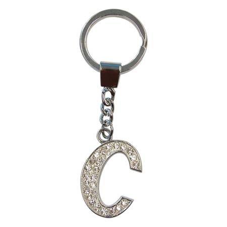 Sleutelhanger bling bling 'C'
