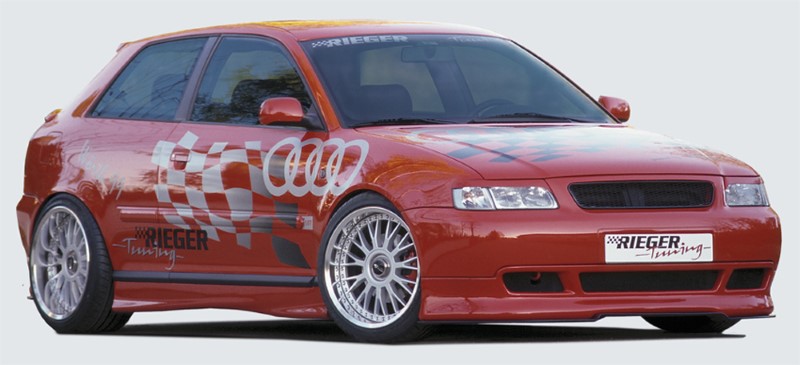 Sideskirts Audi A3 8L met schacht ABS Rieger