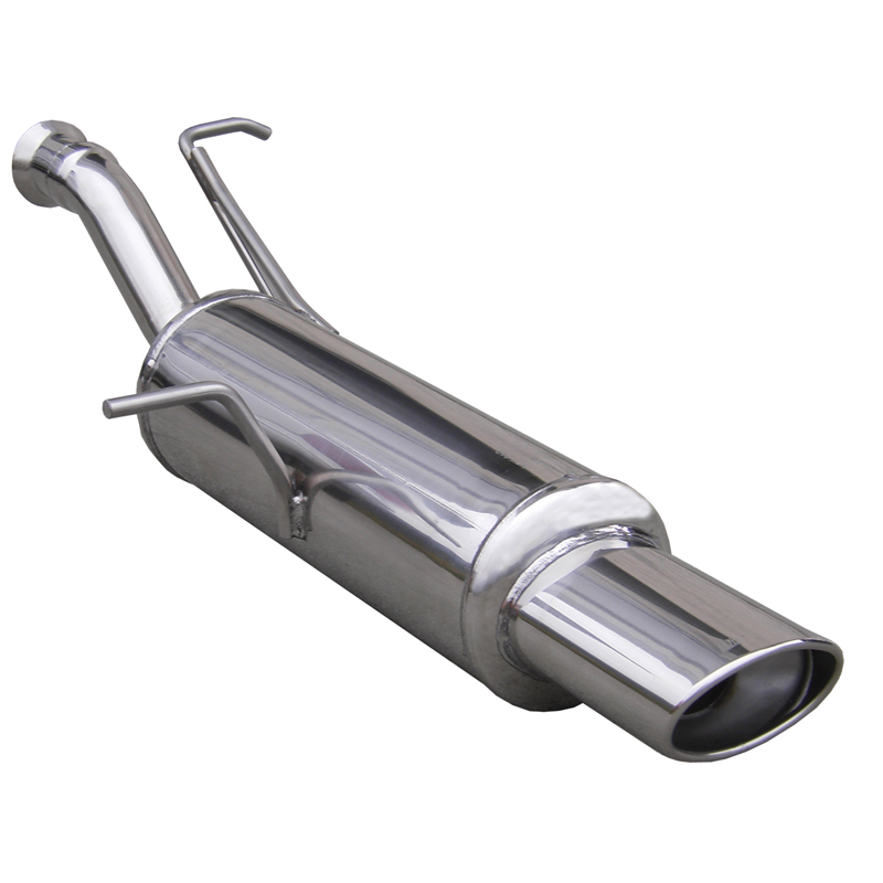 100% Inox Sport Exhaust  Peugeot 307 1.6 16v (110HP) 2001- 120x80mm