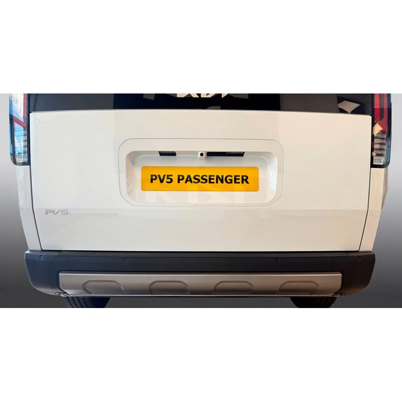 RGM ABS Rear bumper protector  Kia PV5 2025- with rear hatch - Black
