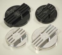 OIL En WATER CAP COVER SET aluminium