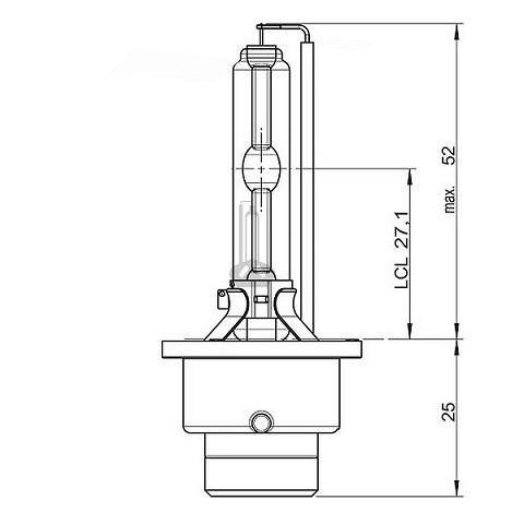 NEOLUX D2S - NX2S - Xenon Bulb Standard 35 W P32d-2