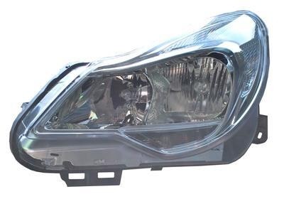 koplamp, Valeo, H7+H1, elektr verstelb, met motortje, rechts Ope