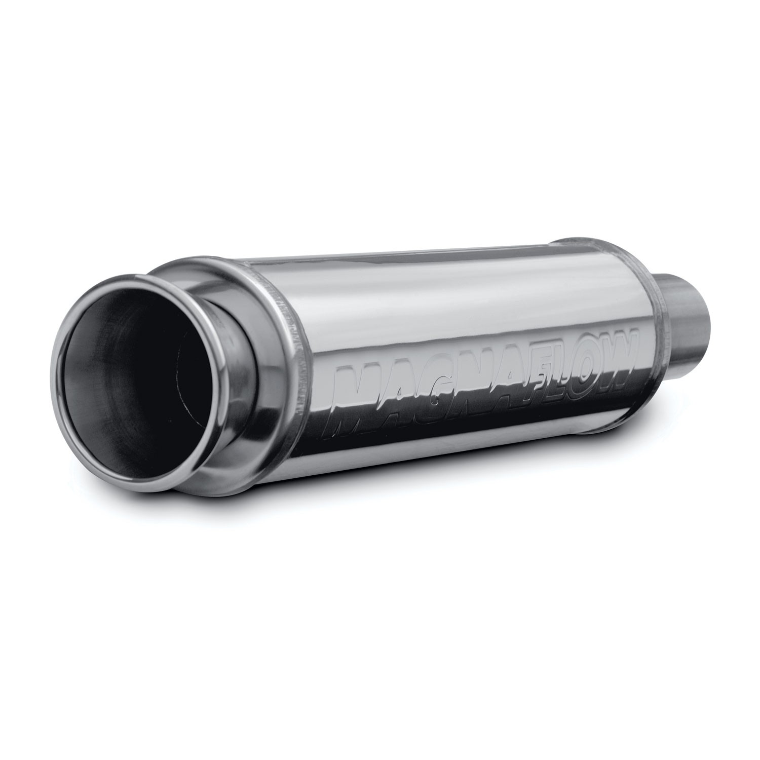 Muffler W/Tip Mag SS 14X4X4 2.25/3. Magnaflow Demper