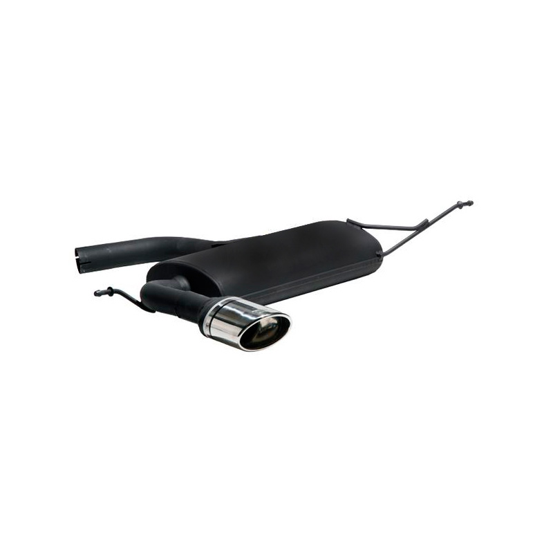 Sport exhaust  Seat Leon II 1P 1.4i 63kW/1.6i 75kW/2.0TDI 100/103kW 2005-2012 120x80mm