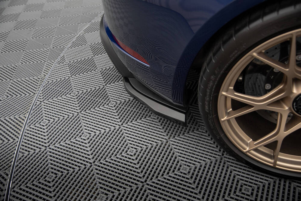 Zijdiffusers Porsche 718 Cayman GT4 RS Maxton Glans Zwart