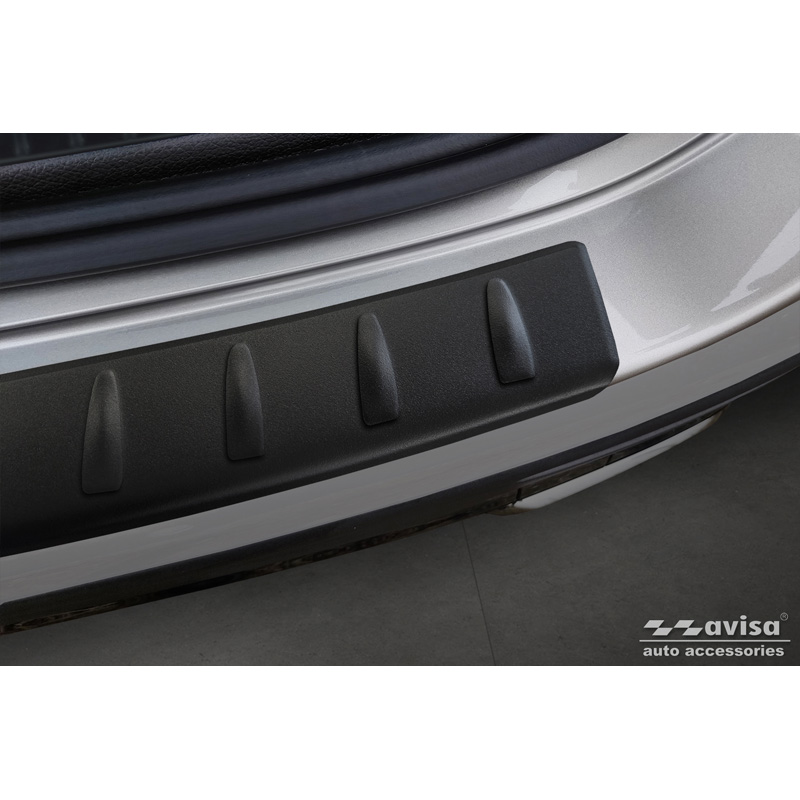 Matzwart RVS Achterbumperprotector  Mercedes GLC II (X254) 2022- 'Ribs'