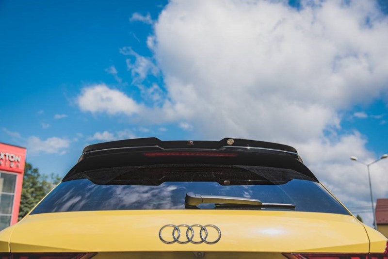 Spoilerkap Audi A1 S-Line GB glanzend zwart Maxton