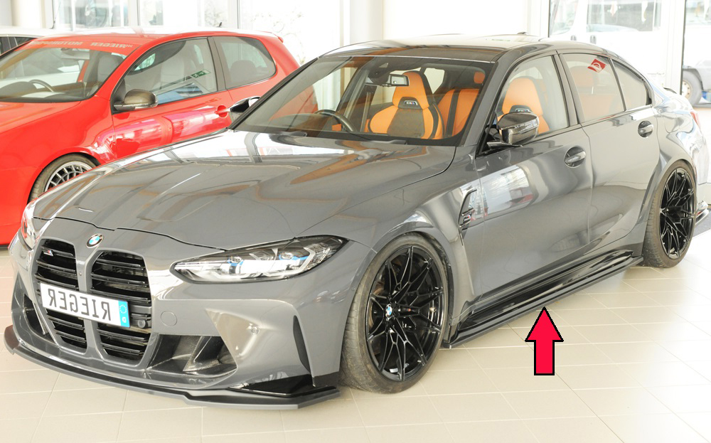 Zijskirts BMW 3-series G80 M3 (G234M): 03.2021