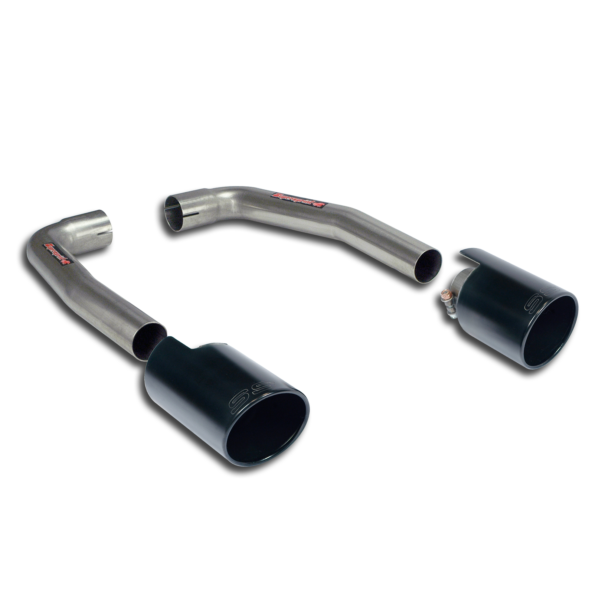 ALFA ROMEO GIULIETTA Squadra Corse 1750 TBi (285 Hp) 2015 Endpipe kit Right O100 - Left O100 "Black"