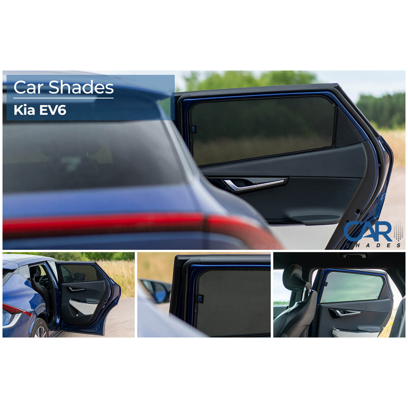 Set Car Shades (rear side doors)  Kia EV6 2021- (2-pieces)