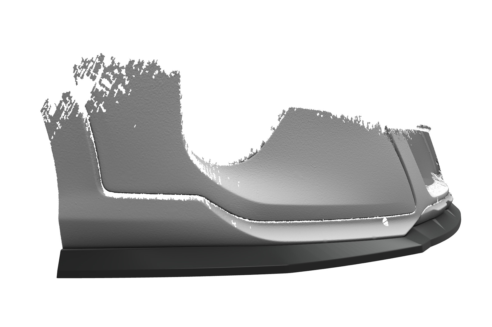Voorspoiler Kia XCeed CSR Glans Zwart