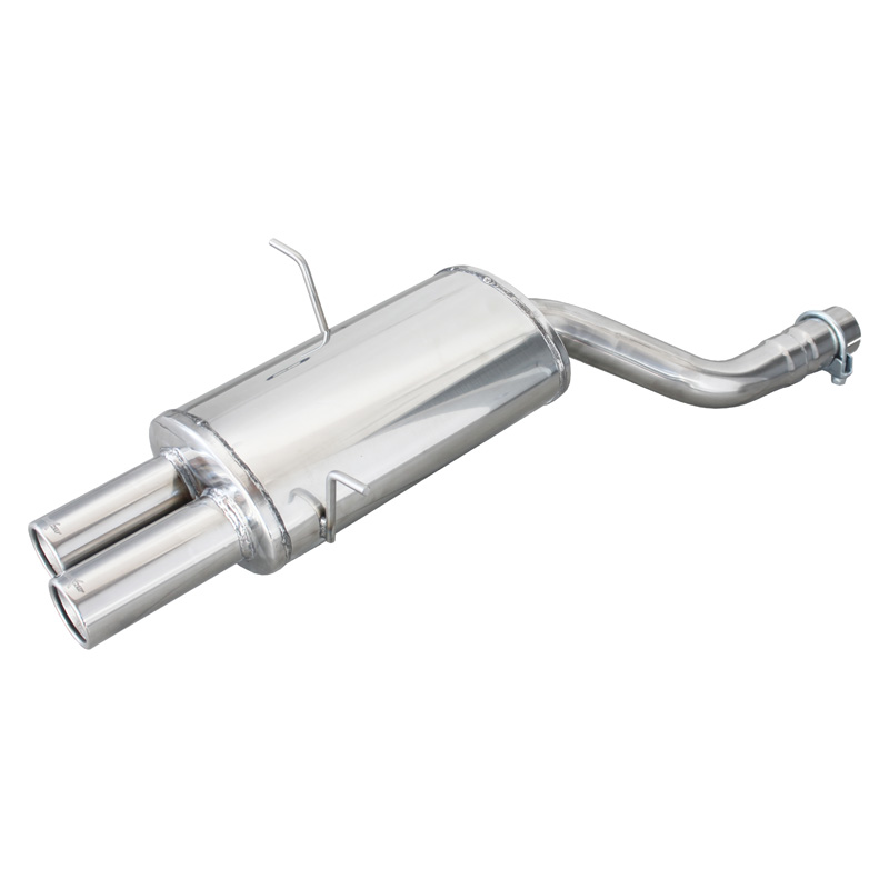 100% Inox Sport Exhaust  BMW E46 323i-Ci-Xi 170hp/328 Ci 193hp 1998-2000 Ø 65 2x76mm