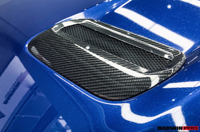 Ford Mustang Carbon Motorkap inlaat 2018-2020