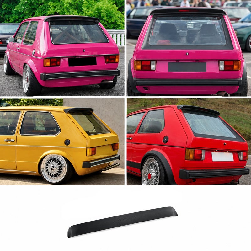Roof spoiler  Volkswagen Golf I 1974-1985 (ABS Matt Black)