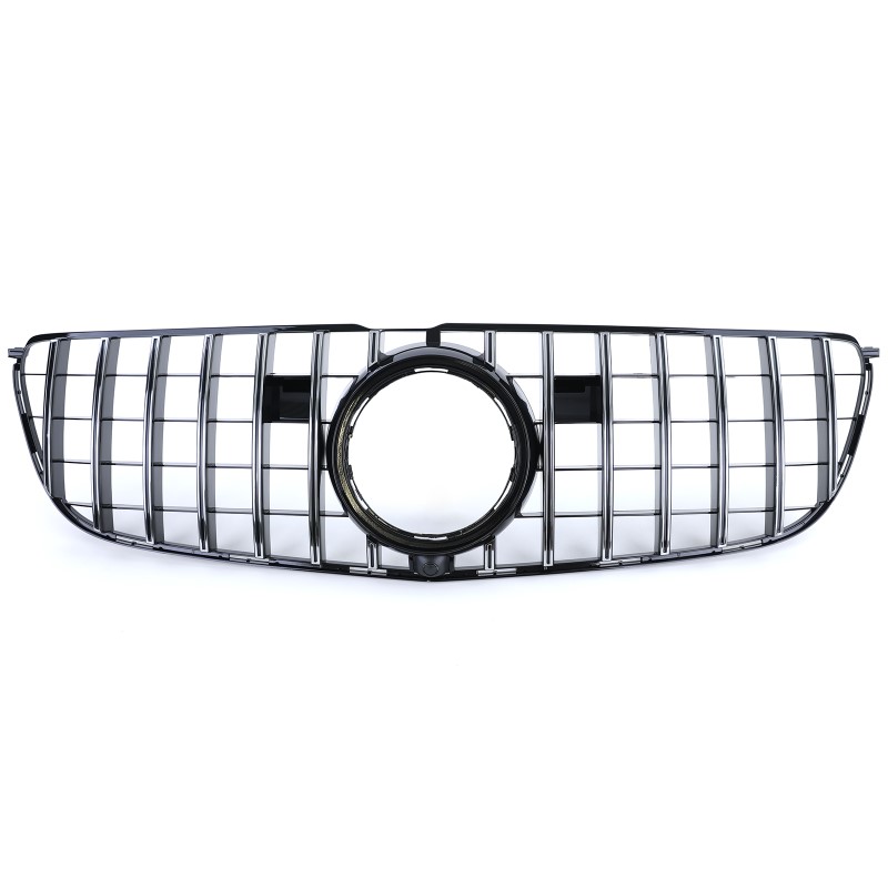 Grill Mercedes GLS X166 Facelift 15-19 Zwart/Chroom