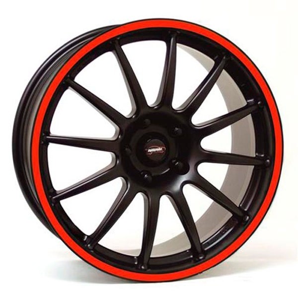 Team Dynamics Pro Race 1.2 8x17 5x115 ET 25 Mat Zwart + Rode Ran