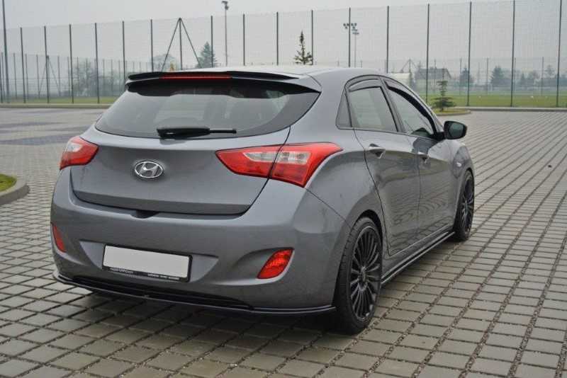 Spoilerkap Hyundai i30 mk.2 Glanzend Zwart Maxton