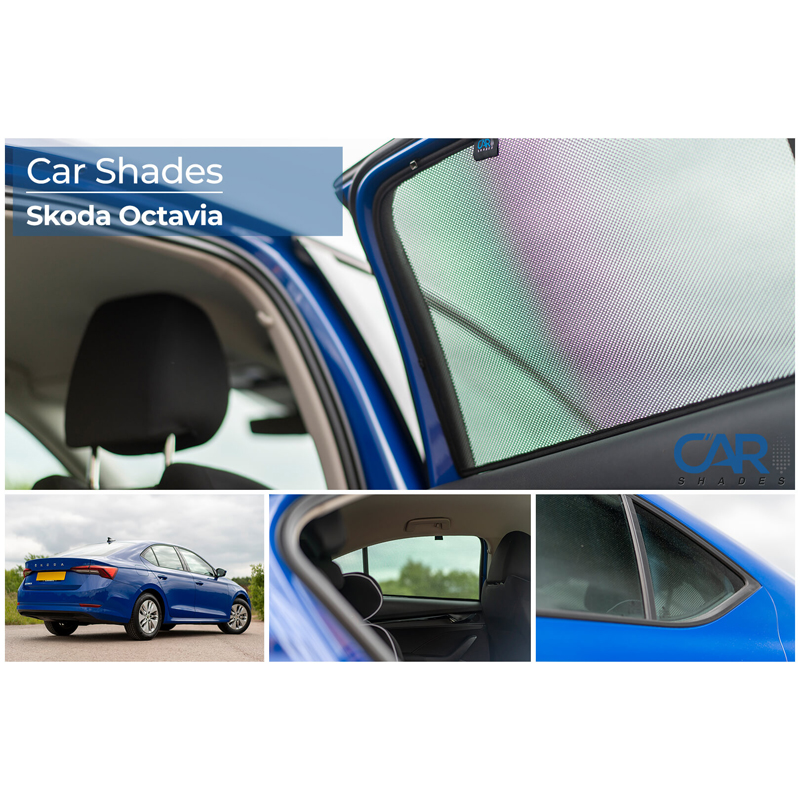 Set Car Shades (rear side doors)  Skoda Octavia IV (NX3) HB 5-doors 2020- (2-pieces)