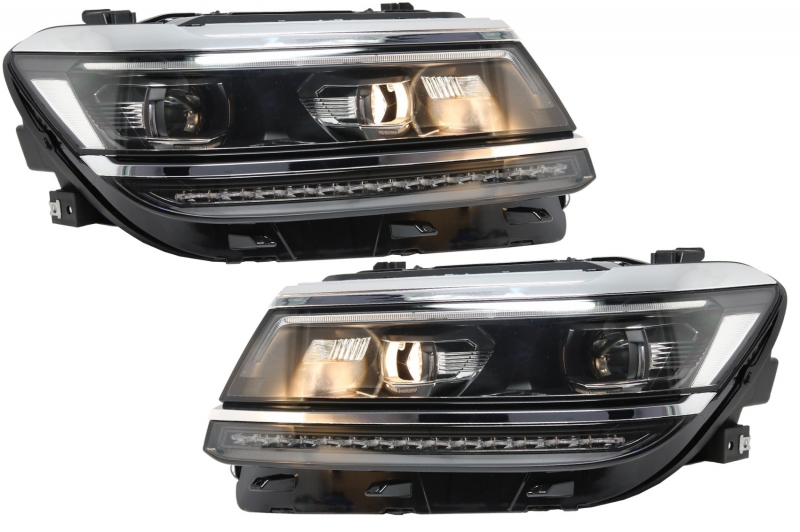 Headlights VW Tiguan 2 Matrix Dynamic Xenon Look