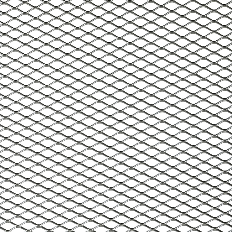 Race mesh aluminum - diamond design 16x8mm - 125x25cm