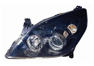 koplamp, H7+H1, zwart, elektr verstelb, rechts Opel Vectra C, 20