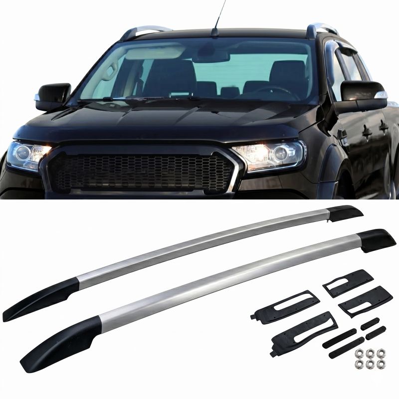 Ford Ranger T6 / T7 / T8 TENZO-R Aluminium Dakrails Zilver