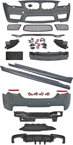 Bumperset M5 Look BMW 5 Serie Type F10 Vanaf 2010