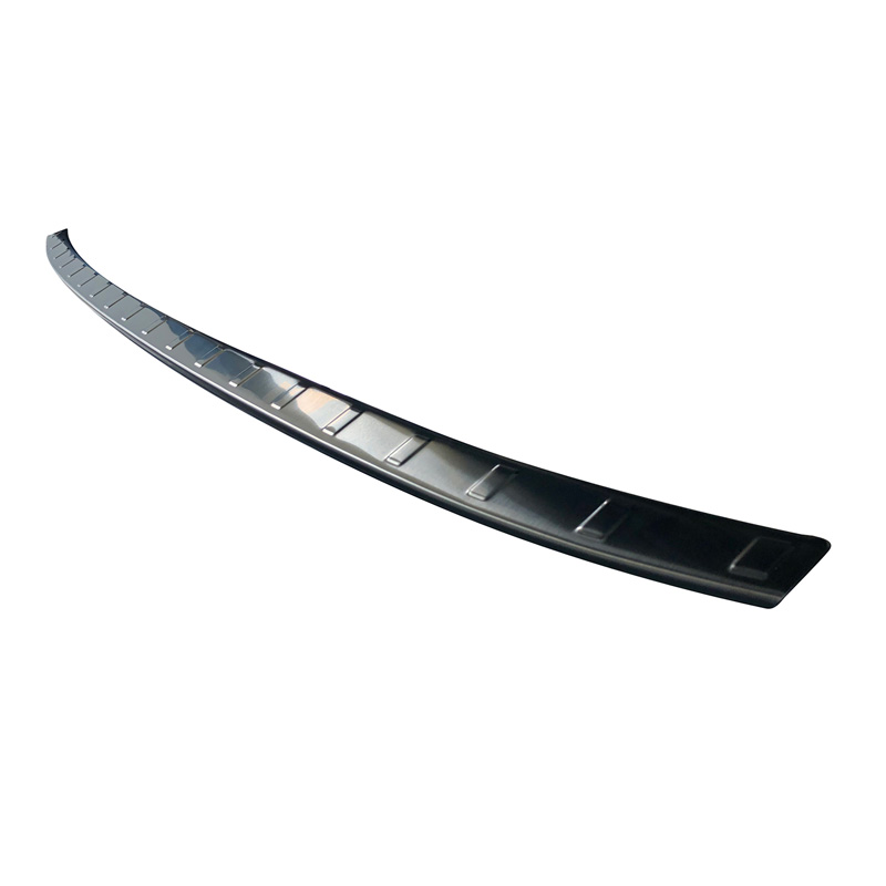 Black Stainless Steel Rear bumper protector  Mazda CX-30 2019- 'Ribs'