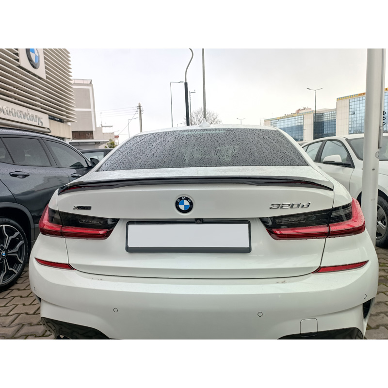 Trunk spoiler lip  BMW 3-series G20 Sedan 2018- (PU)