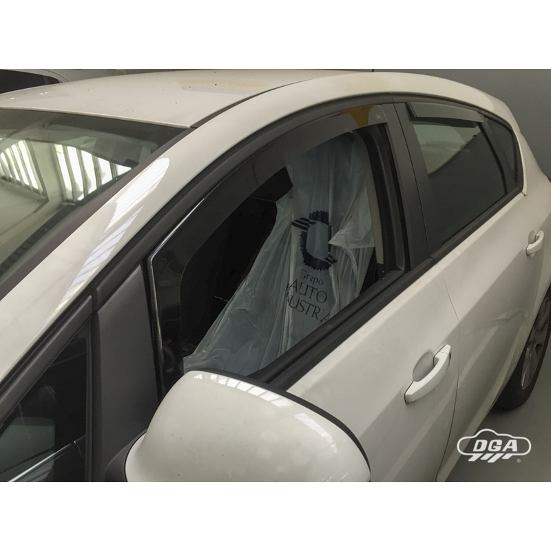 DGA Wind Deflectors Set  Opel Astra J HB 5-doors 2009-2015 (4-pieces)