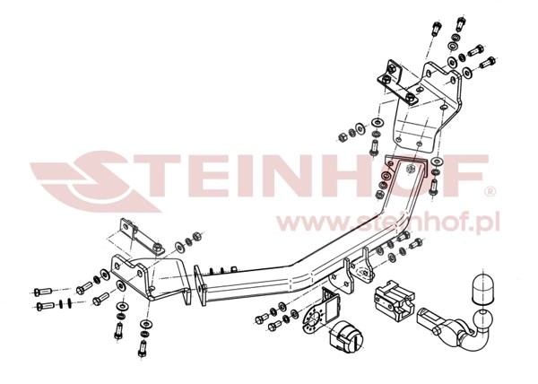 Trekhaak Dodge Journey 2008-....