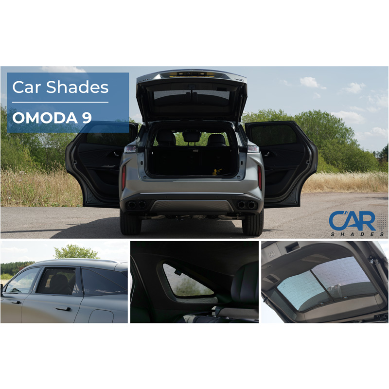 Satz Car Shades passend für Omoda 9 2025- (6-teilig)