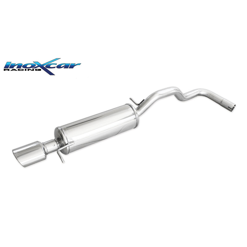 100% Inox Sport Exhaust  Seat Ibiza 6K 1.9 TDI 90hp 1997-2000 1x120x80mm