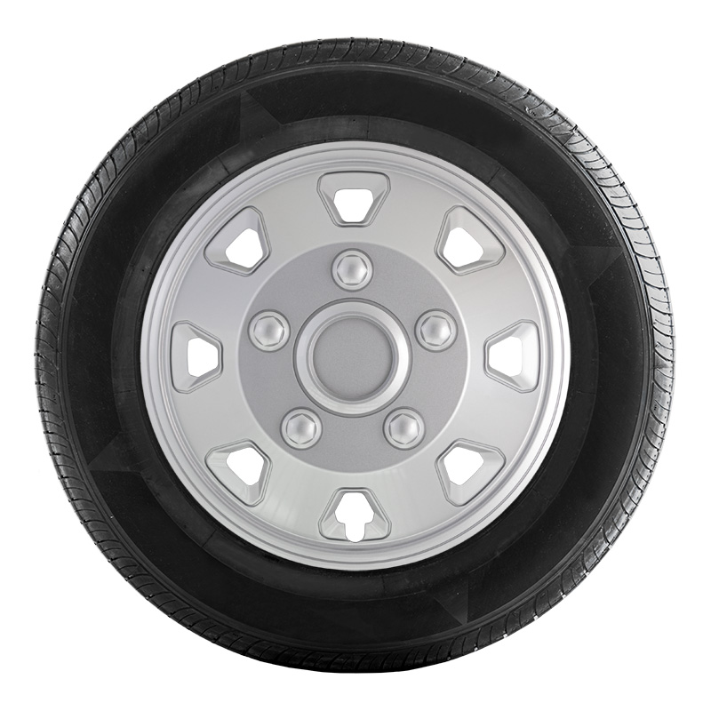 4-Delige Wieldoppenset Itah 14-inch zilver (bol)