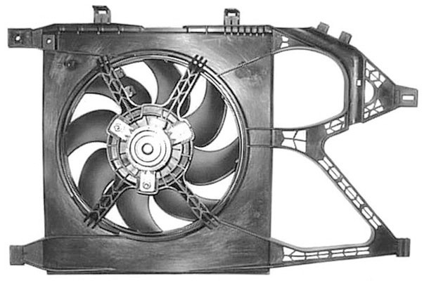 Radiator FAN CORSA C 00-06 280mm ALLEEN 1.0I-12V -AC