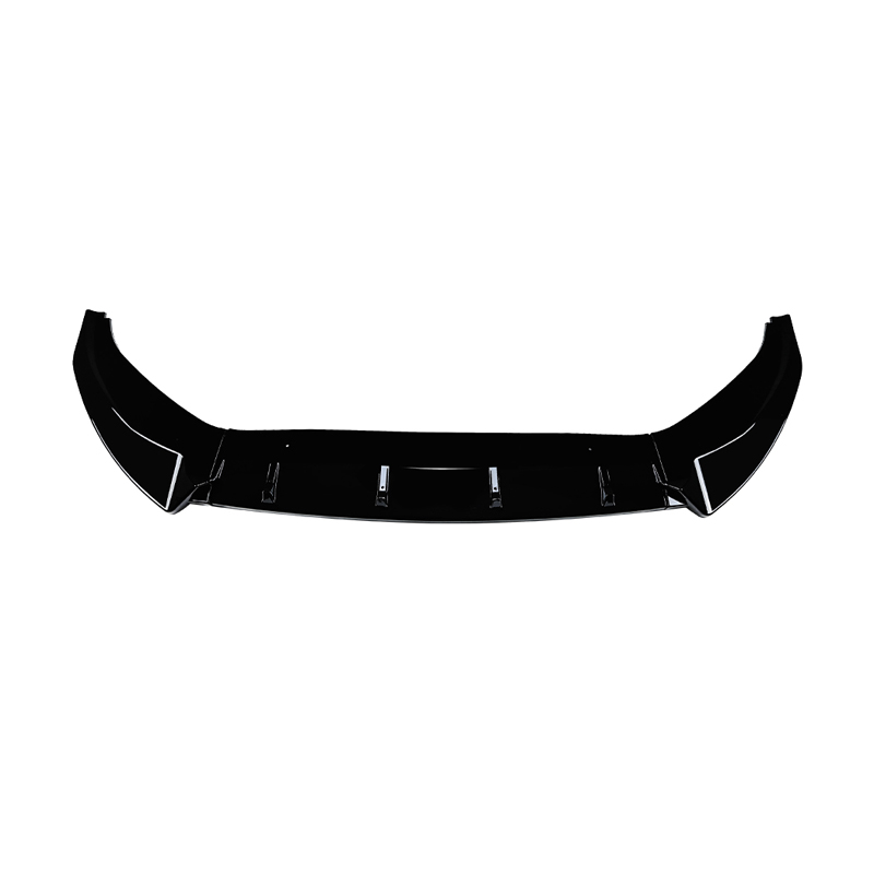 Front spoiler lip  Volkswagen Caddy V 2020- (Glossy Black ABS)