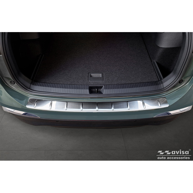 Stainless Steel Rear bumper protector  Volkswagen Tiguan (CT1) 2024- 'Ribs'
