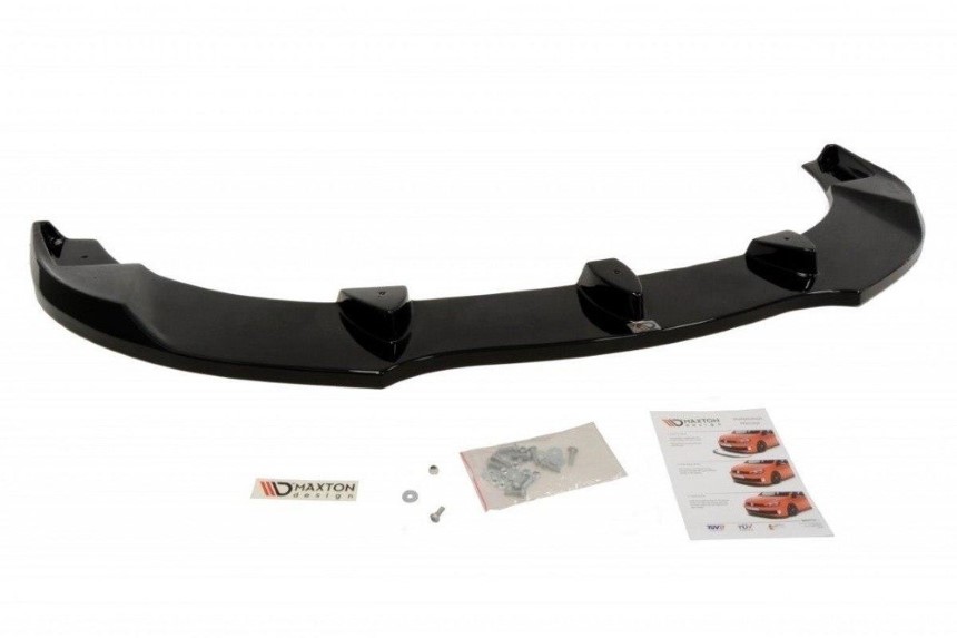 Voorspoiler Porsche 911 Carrera (997) Maxton Design glans zwart preface