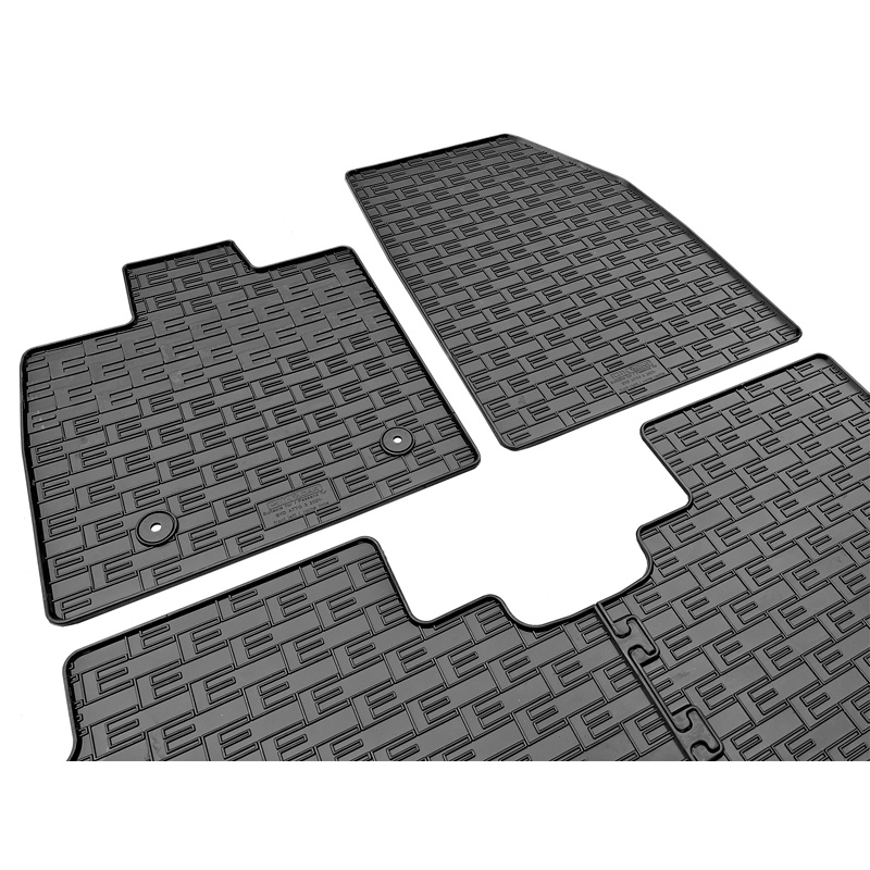 Rubber car mats set  BYD Atto 3 2022- (4-pieces + fixing system)