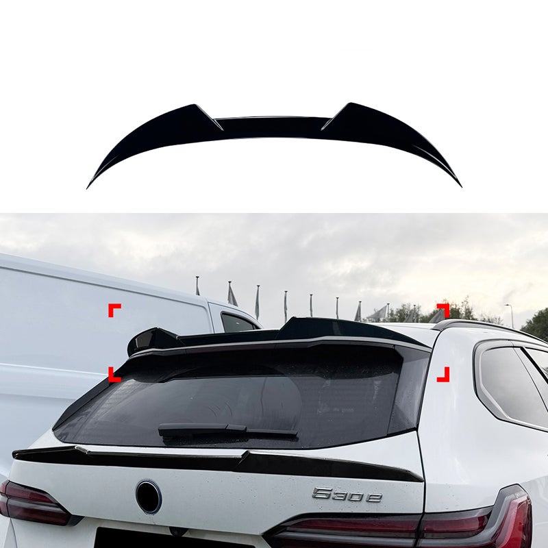 Roof spoiler (Spoiler Cap)  BMW 5-Series G61 Touring 2024- (ABS Glossy Black)