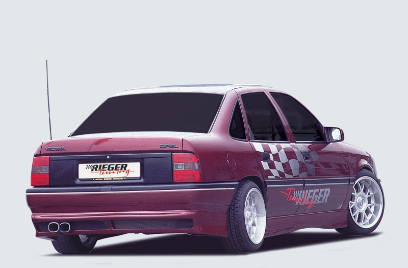 Achterbumper Diffusor Opel Vectra A Polyester Rieger